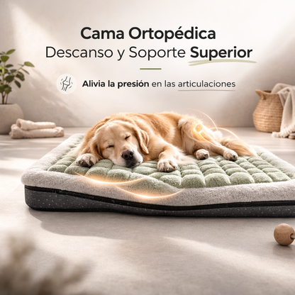 Cama Ortopédica Lavable para Mascotas - Super Suave!!